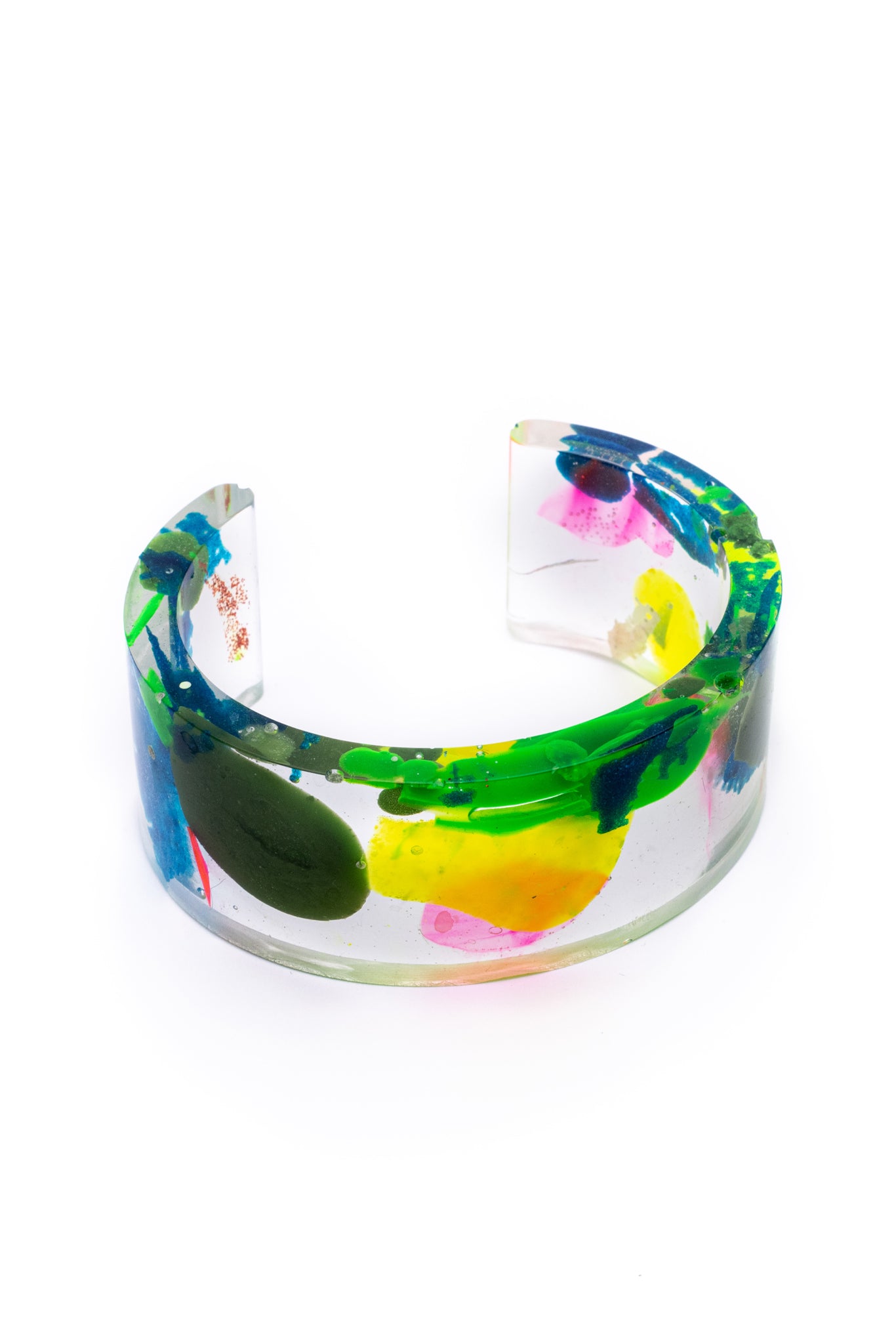 Random waste pink in the sunshine